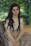 Pierre Auguste Renoir Summertime oil painting on canvas